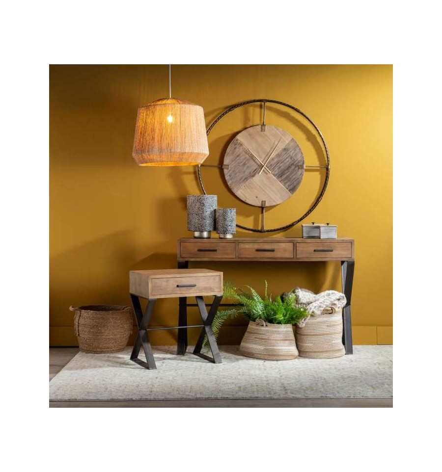 Consola industrial 3 cajones