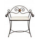 Banqueta de forja barata Linares