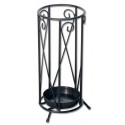Suporte para guarda-chuva preto