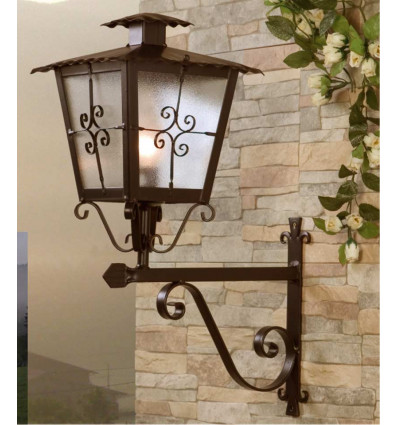 farol con soporte lara con adornos