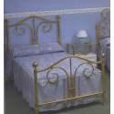 Cama latón antigua