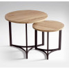 Mesa auxiliar doble