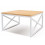 Mesa de centro rectangular de madera
