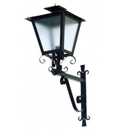 farol de forja con soporte zamora