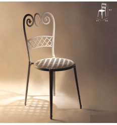 silla de aluminio sena