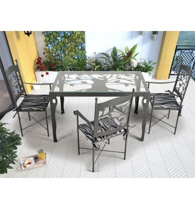 mesa de jardin mairena
