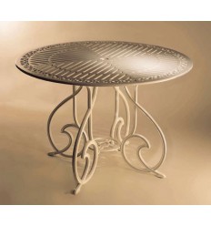 mesa de aluminio gaudi-marbella
