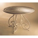 Mesa de aluminio Gaudí-Marbella