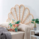 Cabeceira decorativa 150 em rattan natural Batzan