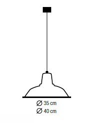 lámpara de techo soho