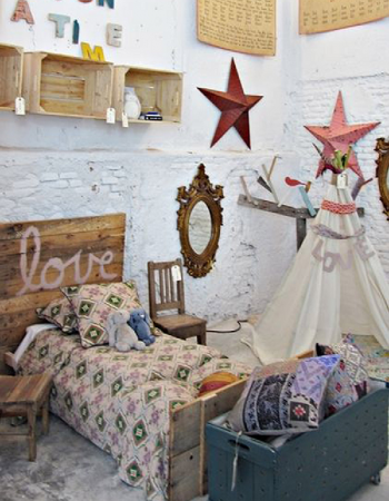 dormitorios infantiles boho chic