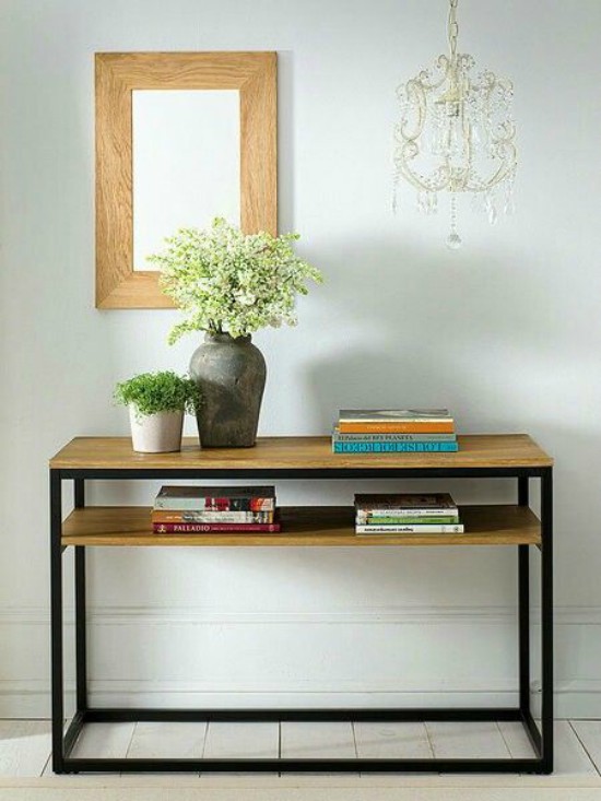 Cómo usar muebles de recibidor vintage - Forja Blog