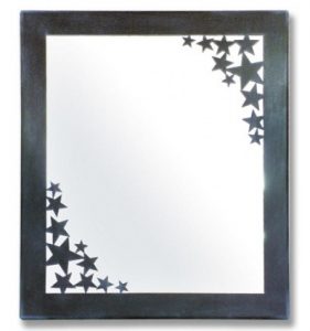espejo de forja estrellas