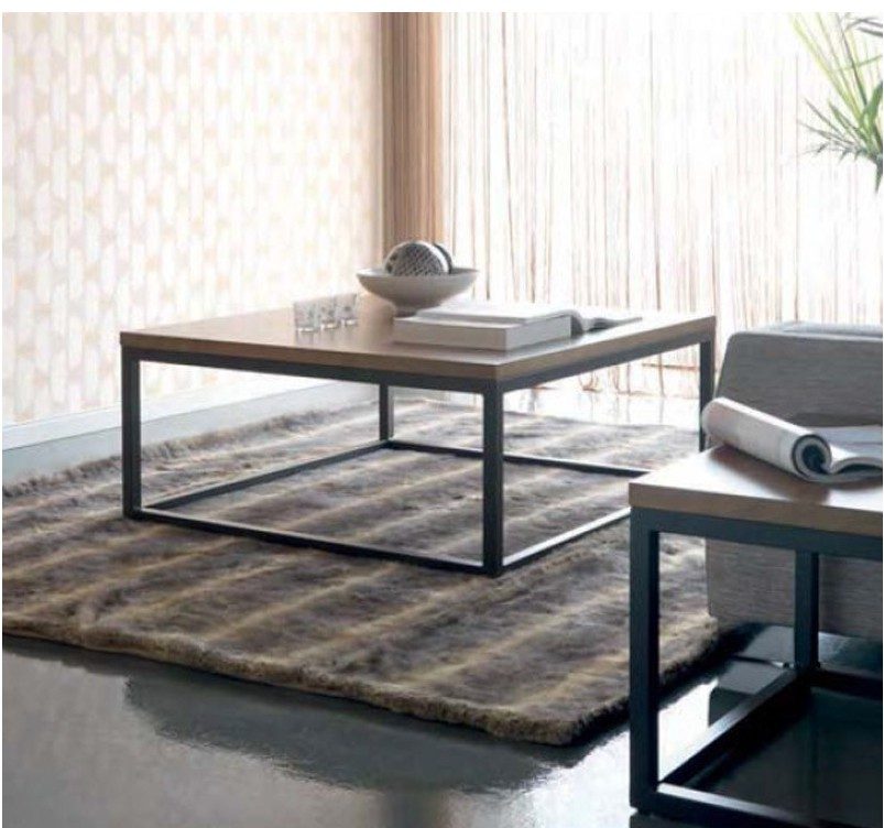 Feng shui - Mesa de centro de forja Milán