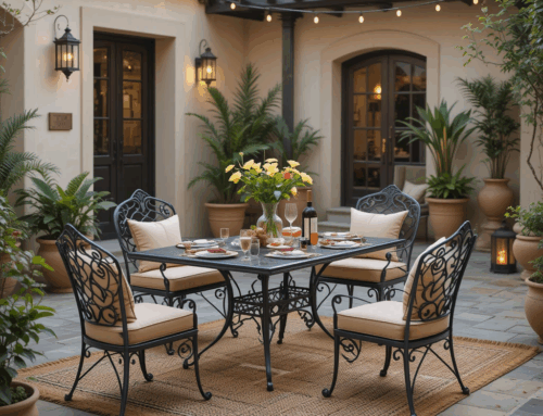 Mesas para exterior: ideas modernas y funcionales