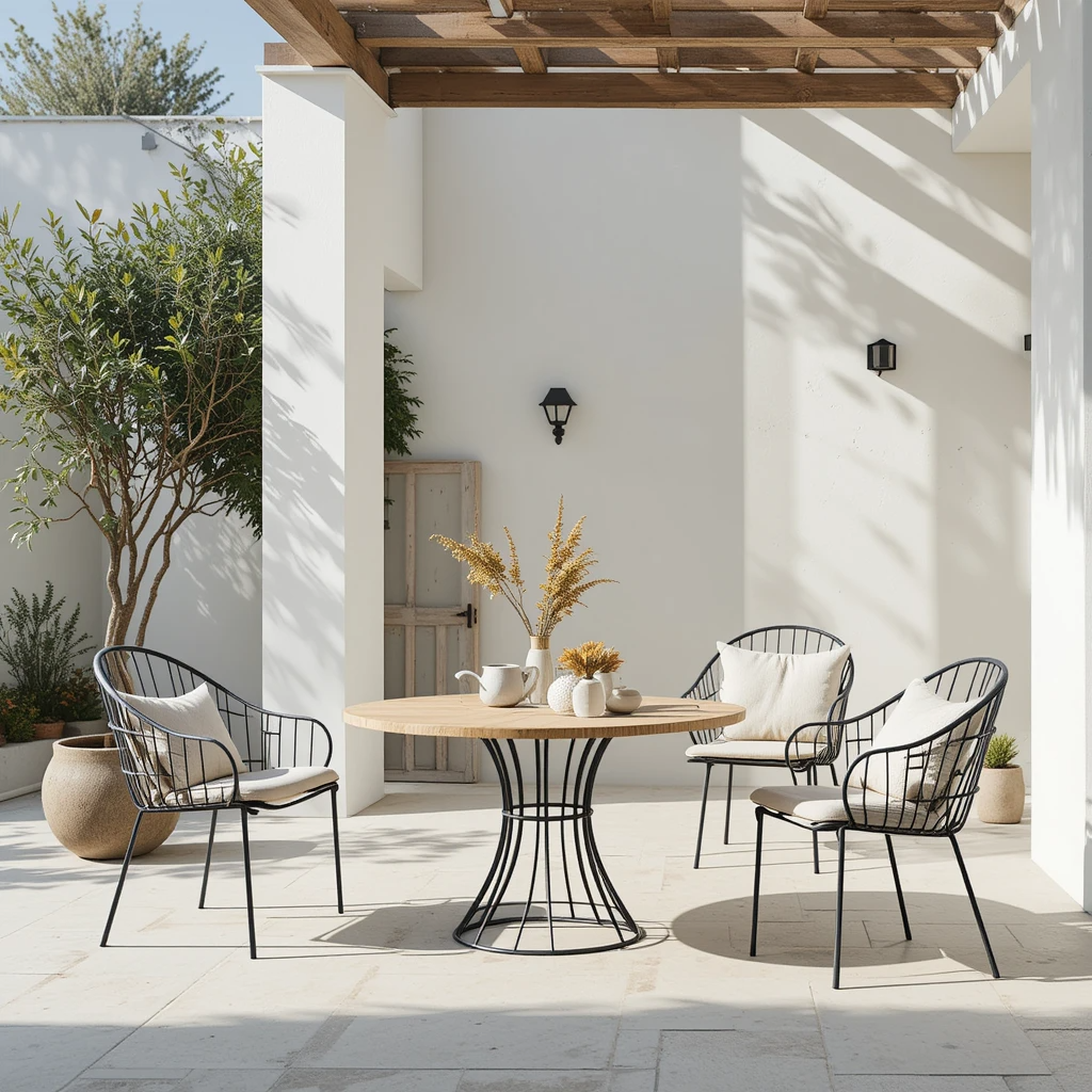 sillas y mesas de jardin