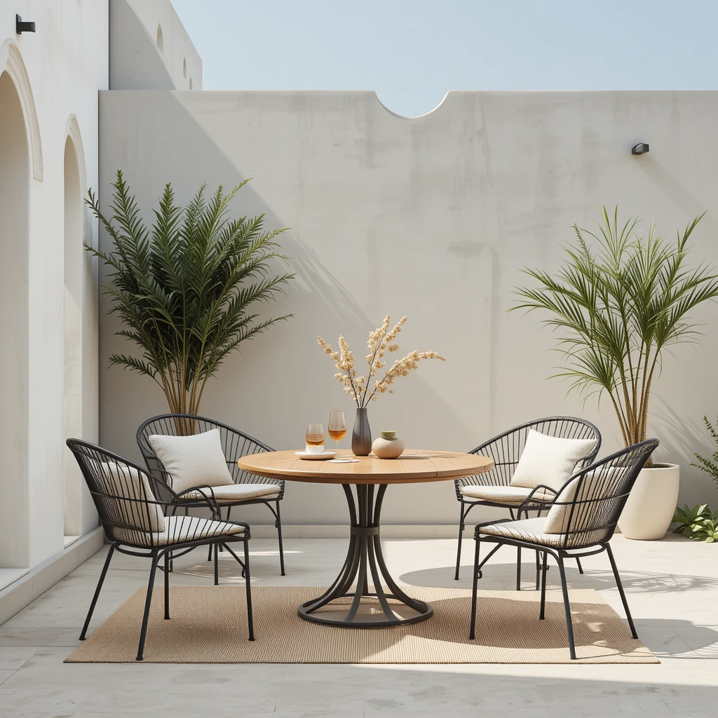 sillas y mesas de jardin