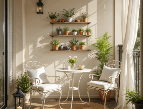Como decorar uma pequena varanda